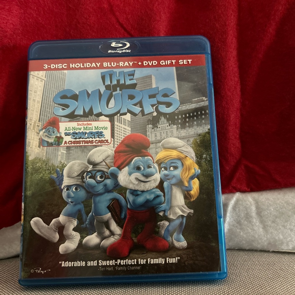 Smurf Blue-Ray DVD Gift set